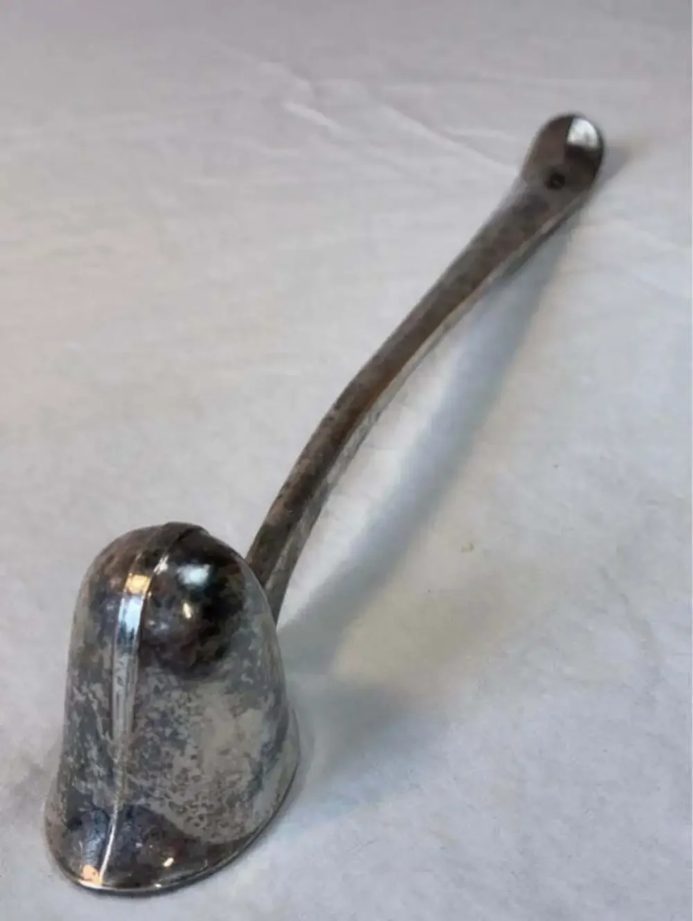 Vintage Silver-Plated Italian Candle Snuffer